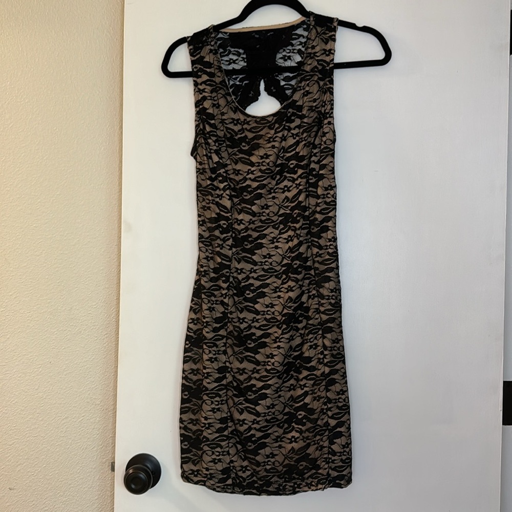 Black Lace Bodycon